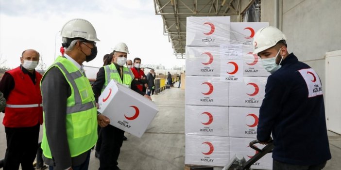 Türk Kızılay, Belarus-polonya Sınırına İnsani Yardım Gönderdi