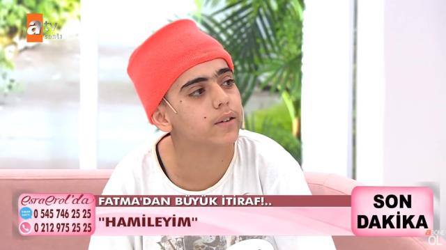 Fatma, yaşadıklarını Esra Erol'da anlattı: Hamileyim ama babasını bilmiyorum