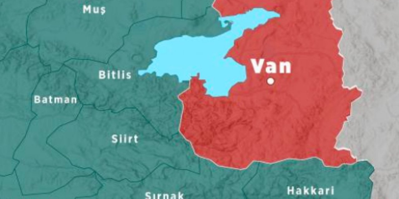 Van'da 5 büyüklüğünde deprem