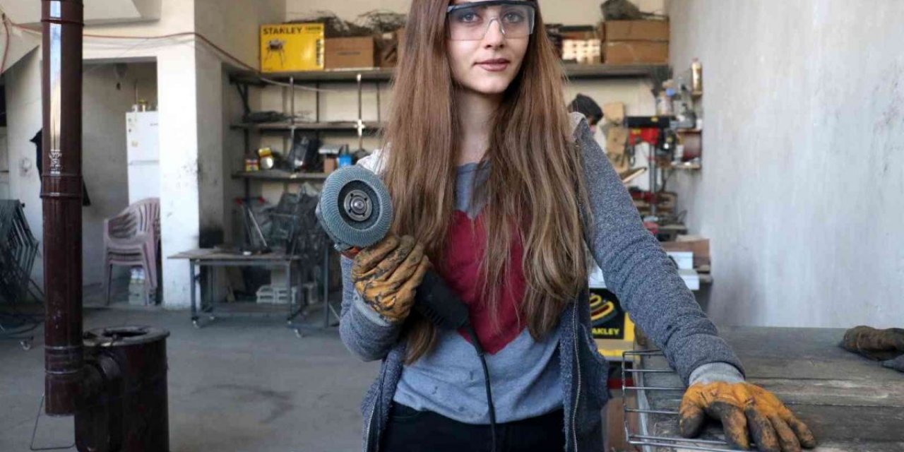 Sivas'ta sanayinin tek kadın ustası