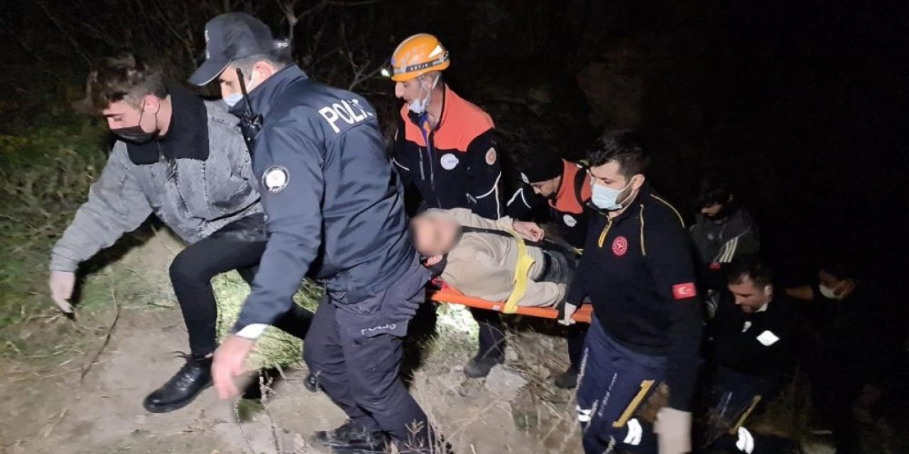 Karabük'te alkol komasına giren genç, ekiplerden defalarca özür diledi