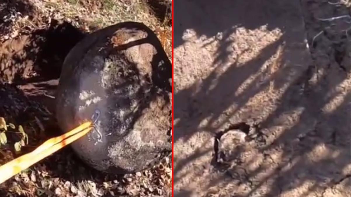 Türk defineci kazdığı dev çukurda altın dolu küpü bulunca sevinçten havalara uçtu