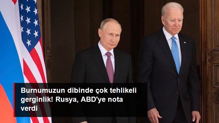 Karadeniz'de çok tehlikeli gerginlik! Rusya, ABD'ye nota verdi