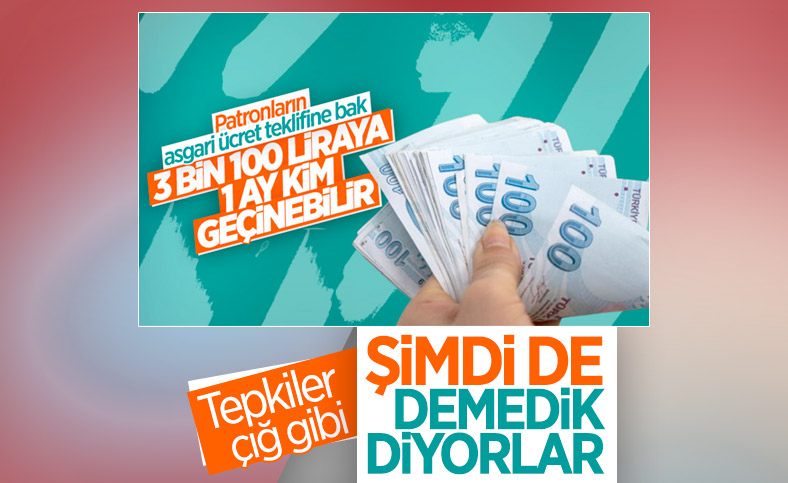 TİSK: Asgari ücretin 3 bin 100 TL olması yönünde bir teklifimiz yok