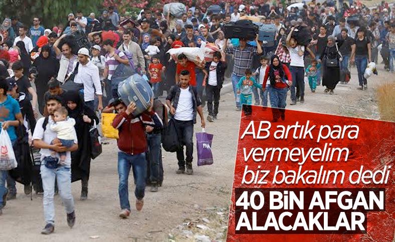 AB üyesi 15 ülke toplam 40 bin Afgan'ı kabul edecek