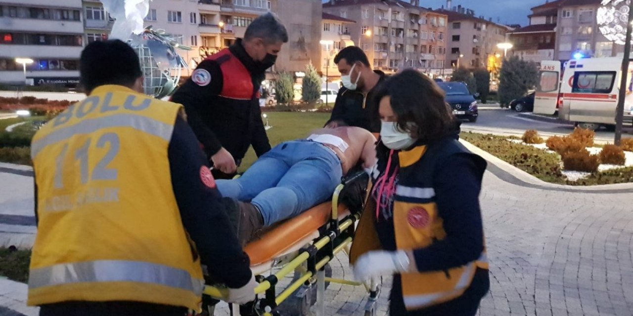 Bolu'da dövme kavgası: 2 yaralı