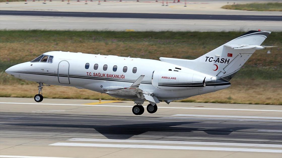 Hava Ambulansları Yurt İçi Ve Yurt Dışında Şifa Bekleyen Hastalar İçin Umut Oluyor