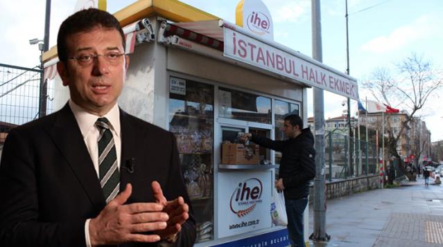 Ekrem İmamoğlu, vatandaşın önünde kuyruk oluşturduğu Halk Ekmek'in maliyetini paylaştı