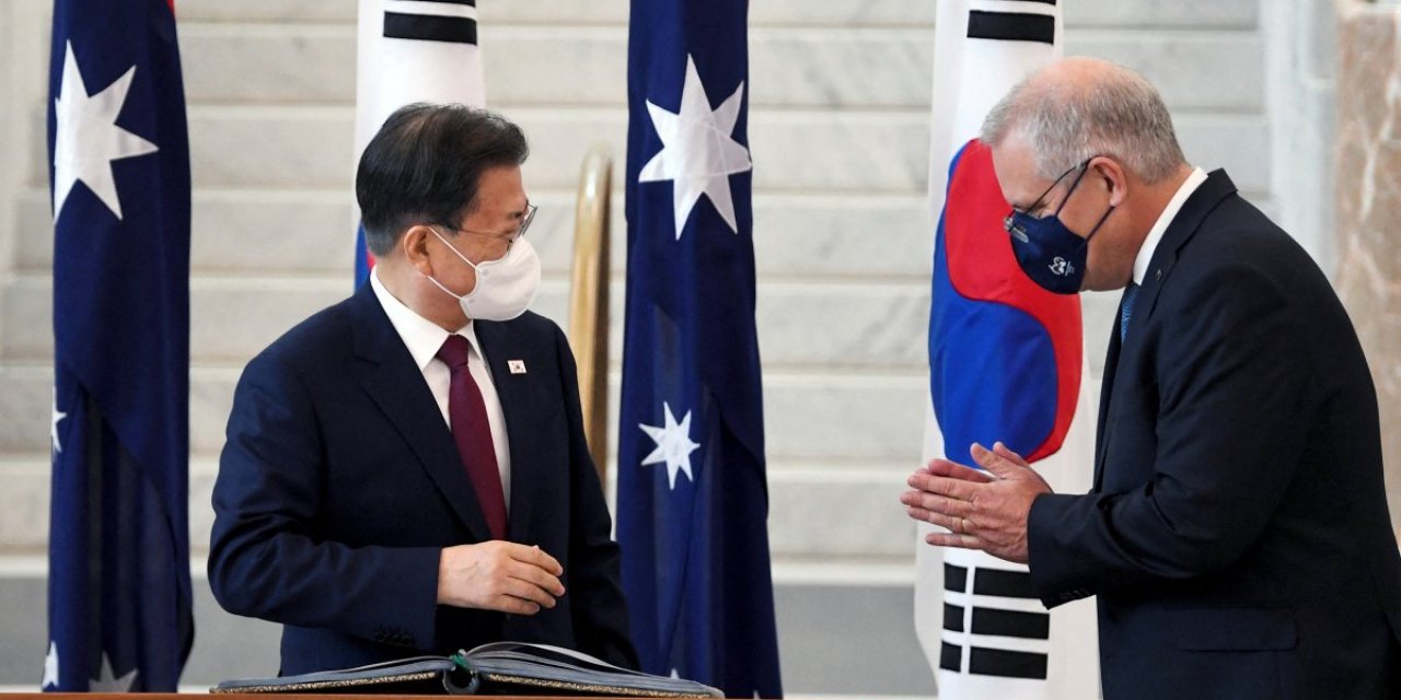 Avustralya ile Güney Kore, 720 milyon dolarlık savunma anlaşması imzaladı