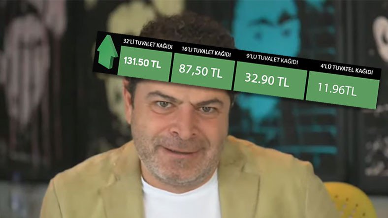 Gazeteci Cüneyt Özdemir'in Dövize Alternatif Tuvalet Kağıdı Kuru Sosyal Medyada Gündem Oldu