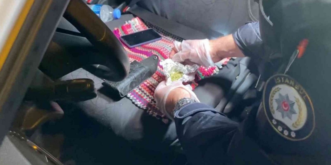 Ataşehir'de aracından uyuşturucu madde çıkan şüphelinin ilginç savunması
