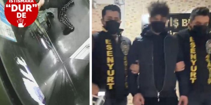 Serbest Bırakılan Yabancı Uyruklu Sapık, asansörde kız çocuğuna saldırırken yakalandı