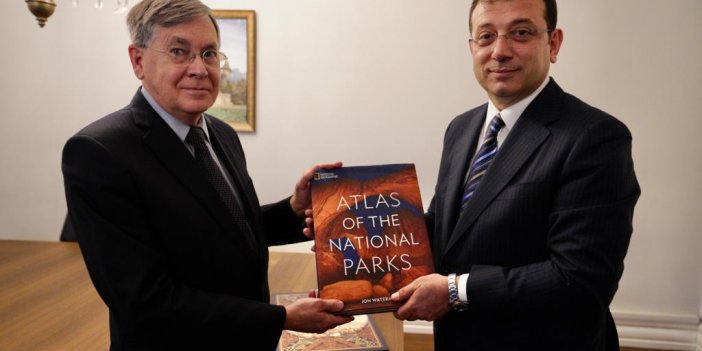 Eski ABD Büyükelçisi Satterfield’dan İmamoğlu’na veda ziyareti