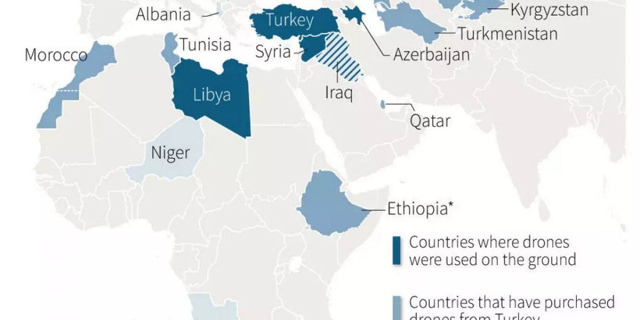 AFP'den Türkiye'yle ilgili skandal harita