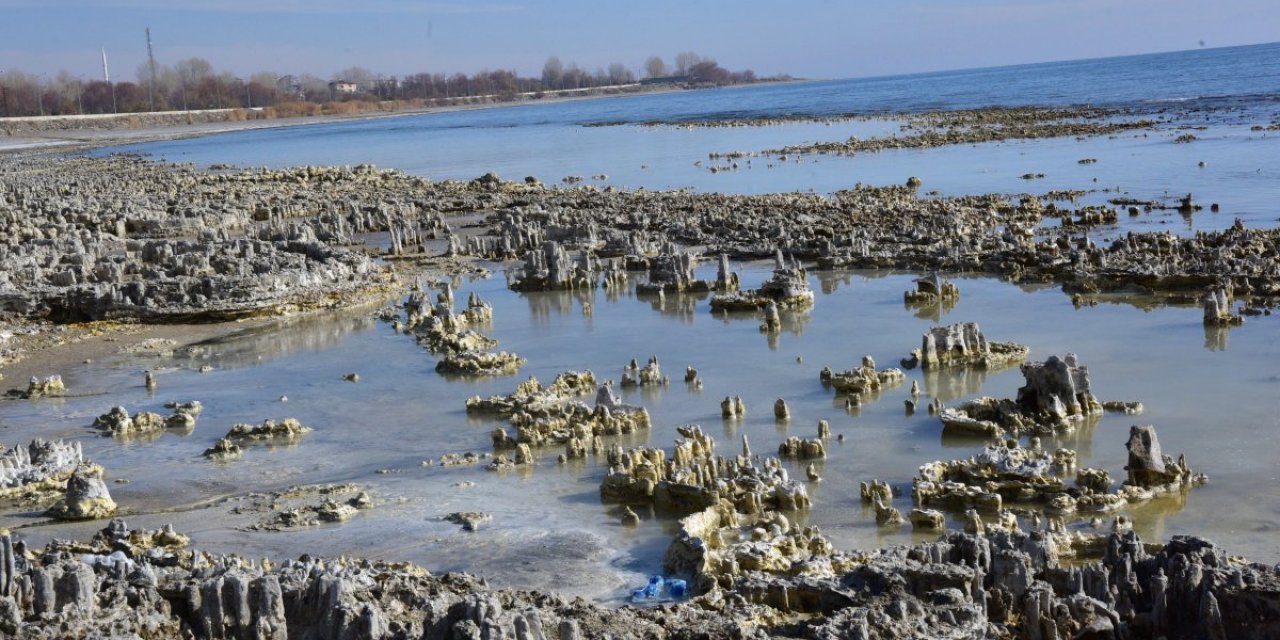 Van Gölü’nde yeni mikrobiyalitler ortaya çıktı