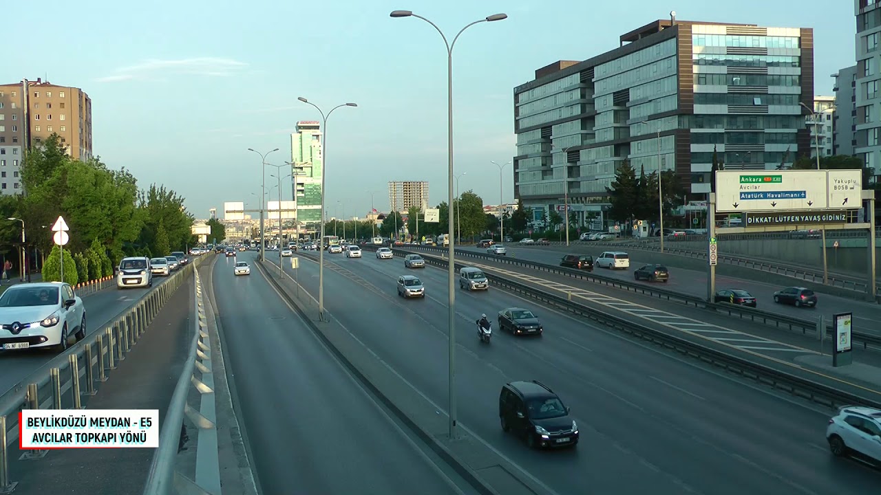 Beylikdüzü-Avcılar istikameti Güzelyurt mevkiinde kaza