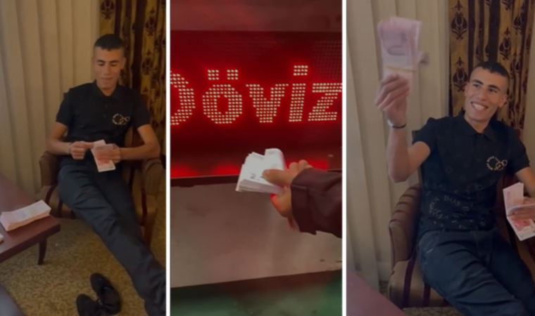 Sosyal medyada tepki çekti: Turistler Türk Lirası'yla böyle eğlendi