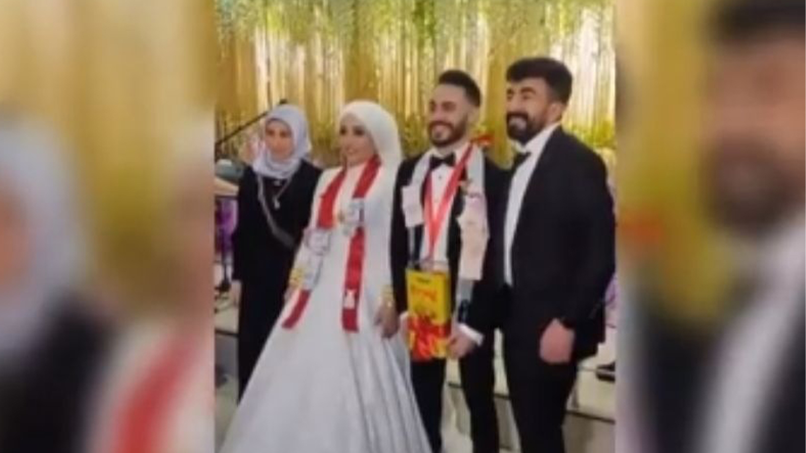 Sosyal medyada gündem oldu: Damada altın yerine ayçiçek yağı taktılar