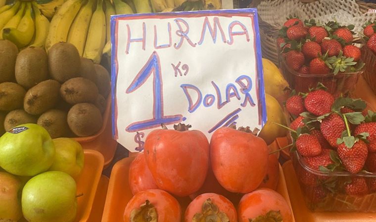 Pazarda dolarla satış dönemi