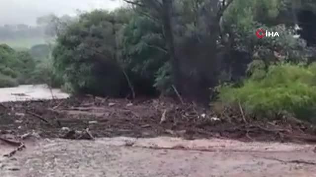 Bolivya'yı sel vurdu: 8 ölü