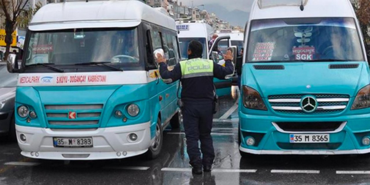 İzmir’de minibüs ücretlerine yüzde 25 zam