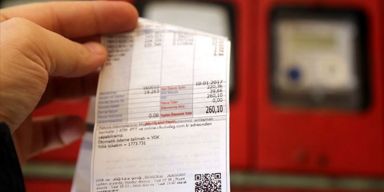 Elektrik faturalarında fiyat farkını belirleyen yasa teklifi 4 Ocak’ta Meclis'te