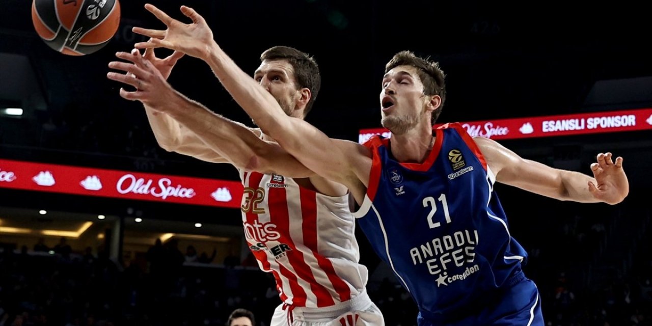 Anadolu Efes EuroLeague'de Kızılyıldız'ı Micic ile son 10 saniyede devirdi