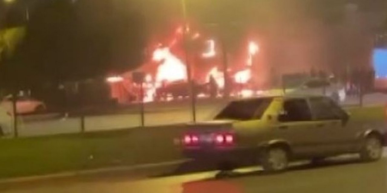 Antalya’da 3 milyon lira değerinde 250 motosiklet yandı