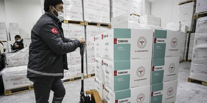 Yerli Aşı Turkovac'ın İlk Sevkiyatı Ankara'ya Yapıldı