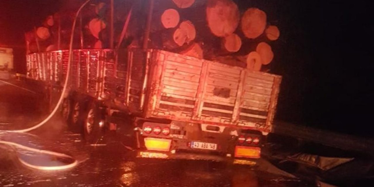 Aydın'da itfaiyenin hızlı müdahalesi, faciayı önledi