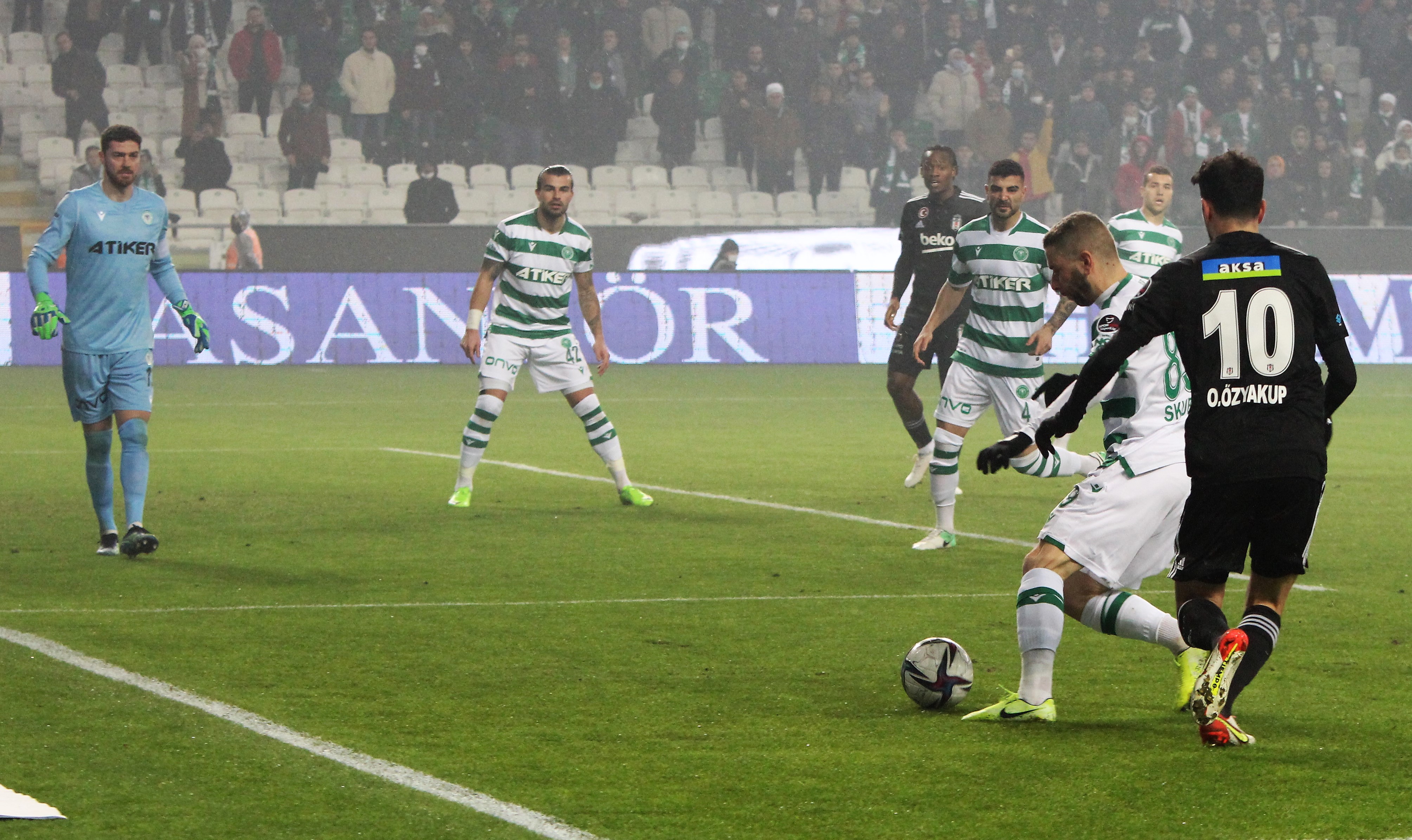 Beşiktaş, Konya'da son dakikada yıkıldı