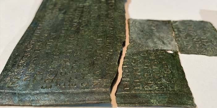 Perre Antik Kenti'nde Bronz Askeri Diploma Bulundu