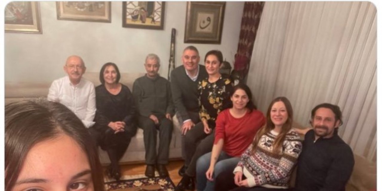 Kılıçdaroğlu'ndan ailesiyle yılbaşı pozu