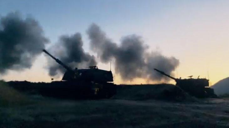 MSB, topçu birliklerinin nefes kesen görüntülerini paylaştı