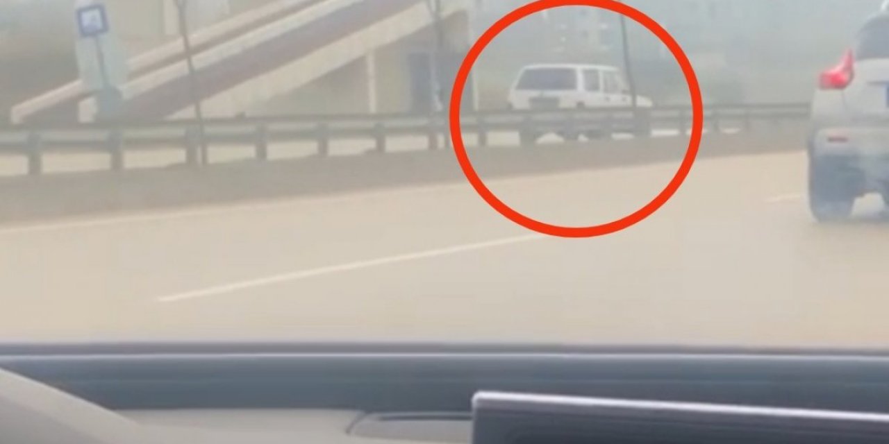 Bursa'daki sürücü, kilometrelerce ters yönde araç kullandı