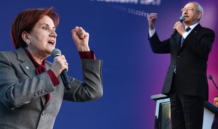 Akşener ve Kılıçdaroğlu meydana çıktı