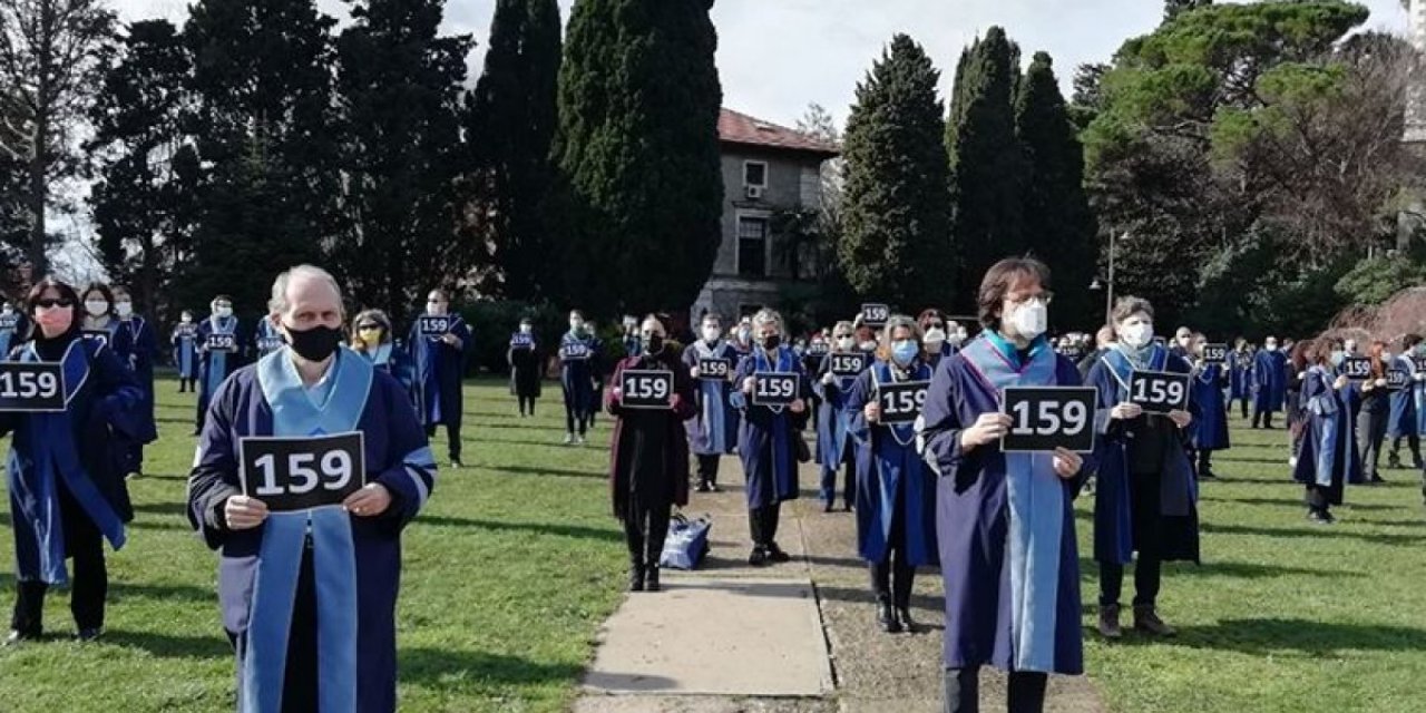 Boğaziçi Üniversitesi’nde protestolar sürüyor