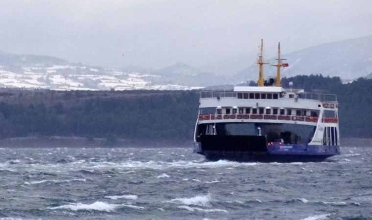Feribot seferleri iptal edildi