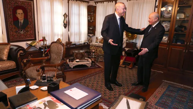 Erdoğan’ın Bahçeli ziyaretiyle ilgili olay iddia! ‘Özel biri ile gizli görüşme…’