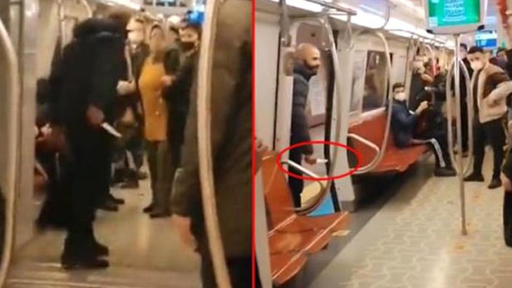 Kadıköy metrosunda iki kadın yolcuyu bıçakla tehdit eden Emrah Yılmaz'ın 18 yıl hapsi istendi