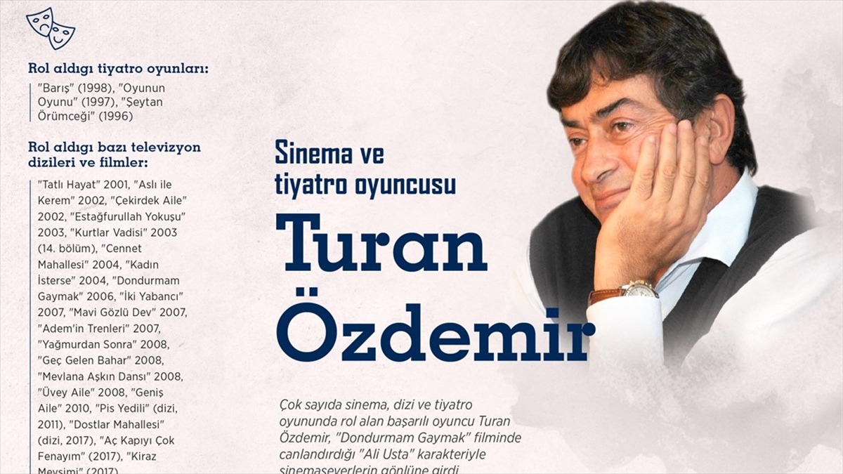 Ege'nin Unutulmaz Oyuncusu: Turan Özdemir