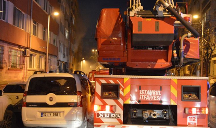 İstanbul'un göbeğinde panik anları, mahalleli sokağa döküldü