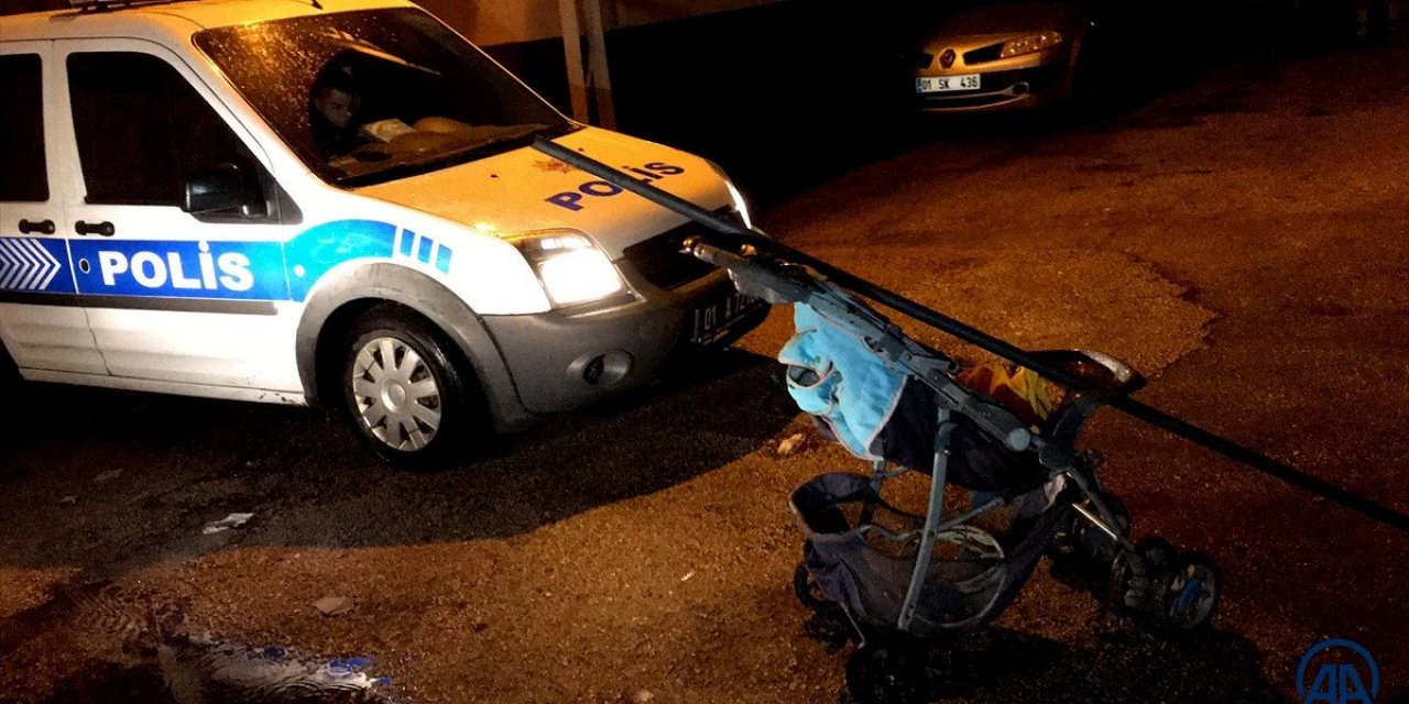 Adana'da bebek arabasıyla hırsızlık yaptığı belirlenen bir kişi yakalandı