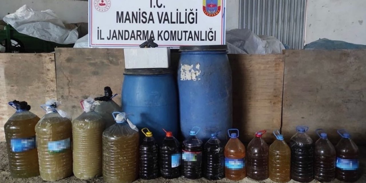 Manisa'da 360 litre şarap ele geçirildi