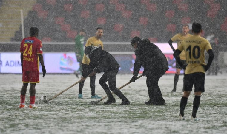 Süper Lig karşılaşmaları kar yağışı tehlikesi altında