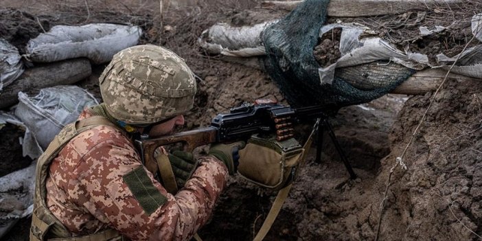 Aa, Donbas'ın Stanitsia Luganska Cephe Hattını Görüntüledi