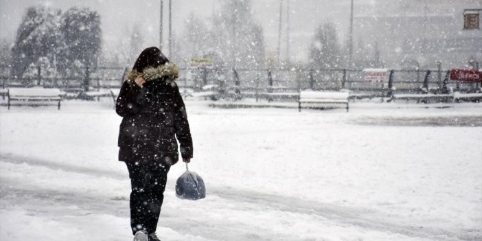 Meteorolojiden Kuvvetli Kar Yağışı Uyarısı