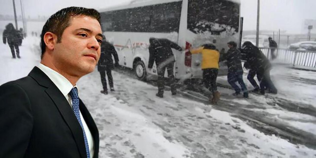 İBB Sözcüsü Murat Ongun, İstanbul'da ki Kar Durumu İle İlgili Paylaşımlarını İsviçre Tatilinden Yaptı