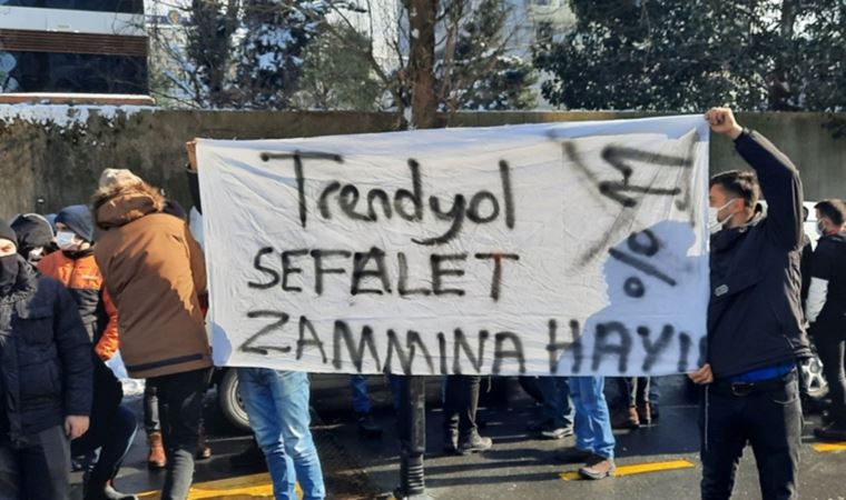 Trendyol işçilerinin eylemi kazanımla sonuçlandı