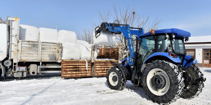 ABB KADIN ÜRETİCİLERİN YANINDA: YÜZDE 100 HİBE HAYVAN YEM DESTEĞİ BAŞLADI